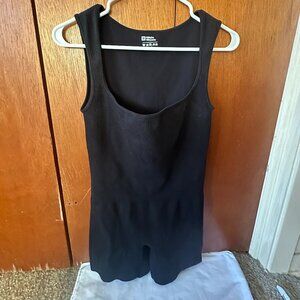 🖤 Never Worn Black Ribbed Spandex Jumper / Romper — Size Medium